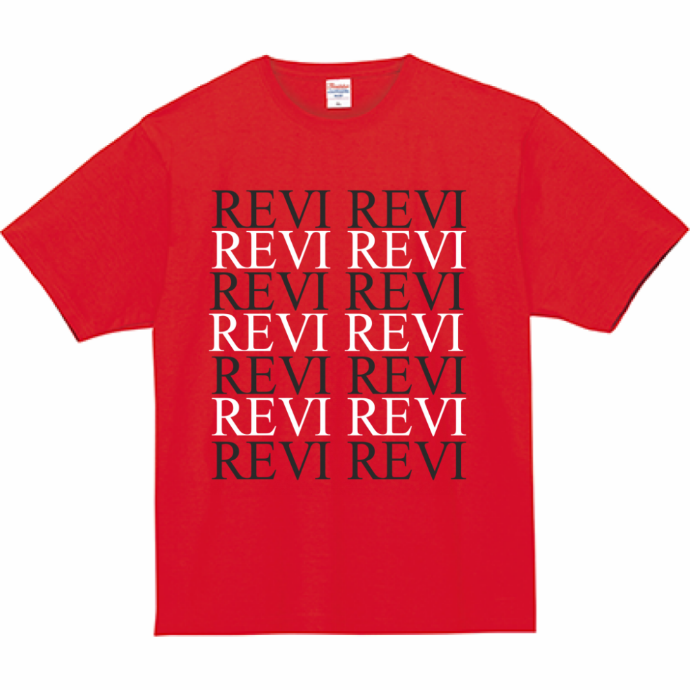 REVI Tシャツ　赤REVI　XSサイズ