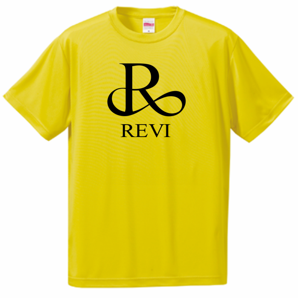 REVI Tシャツ　黄ロゴREVI　Ｓサイズ